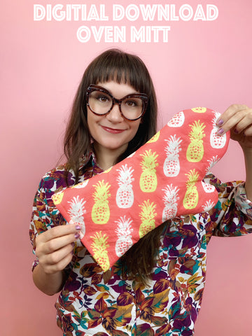 Oven Mitt Digital Pattern